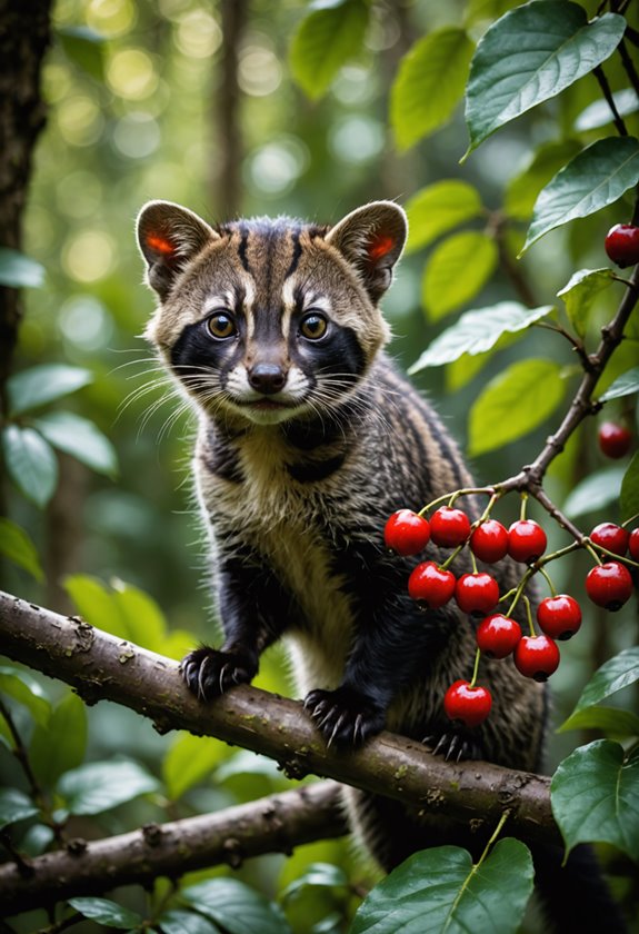 civet cat coffee beans