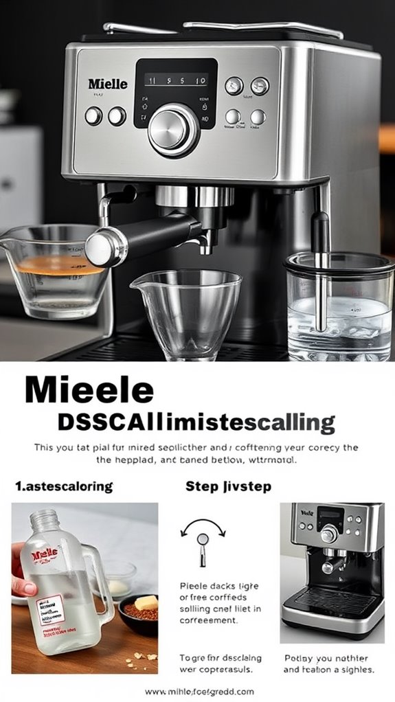 descale miele coffee machine