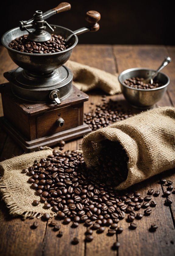 grind coffee beans properly