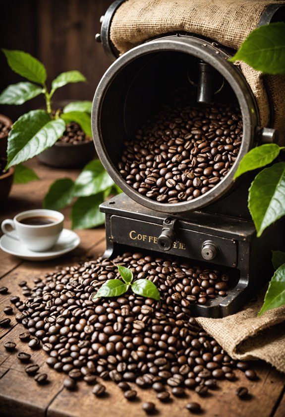 roasting coffee beans yourself